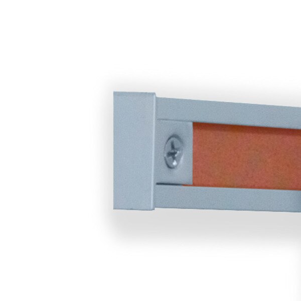 1 Inch Map Rail Display Rail End Stop - Pair of 2